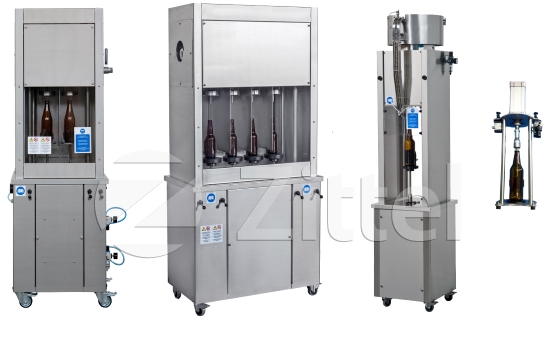 Полуавтоматы изобарического розлива и укупоривания кронен-пробкой craft beer range